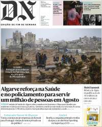 Portada de Diário de Noticias (Portugal)