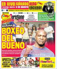 Portada de Meridiano (Venezuela)