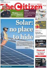 Portada de The Citizen (Afrique du Sud)