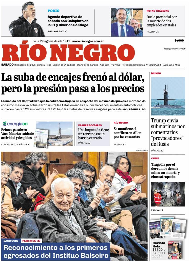 Portada de Rio Negro (Argentina)
