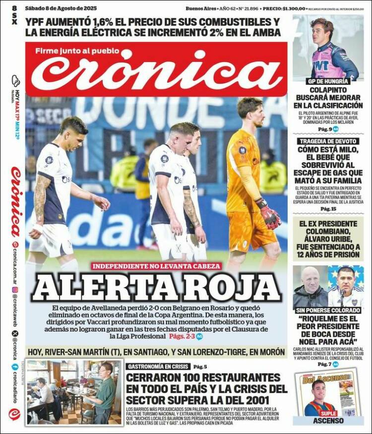 Portada de La Voz del Chaco (Argentina)