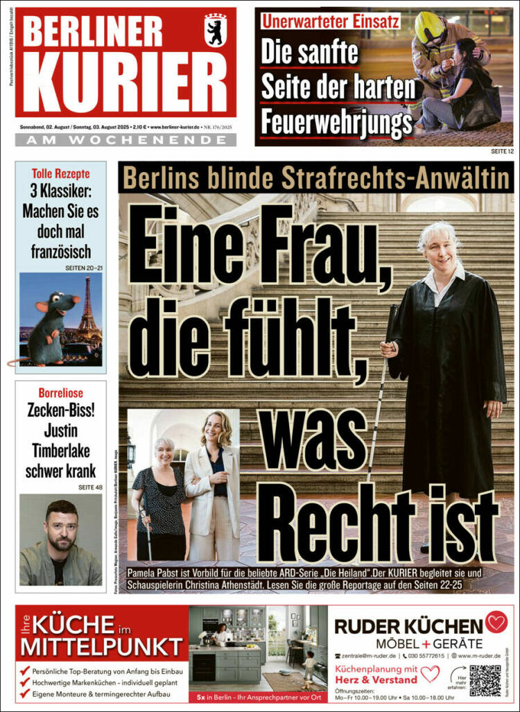 Portada de Berliner Kurier - Startseite BK (Alemania)