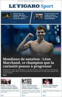 Portada de Le Figaro Sport (France)