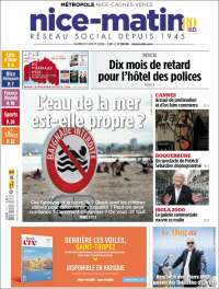 Portada de Nice-Matin (France)