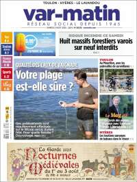 Portada de Var-Matin (France)