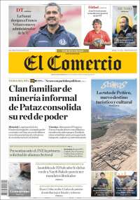 Portada de El Comercio (Perú)
