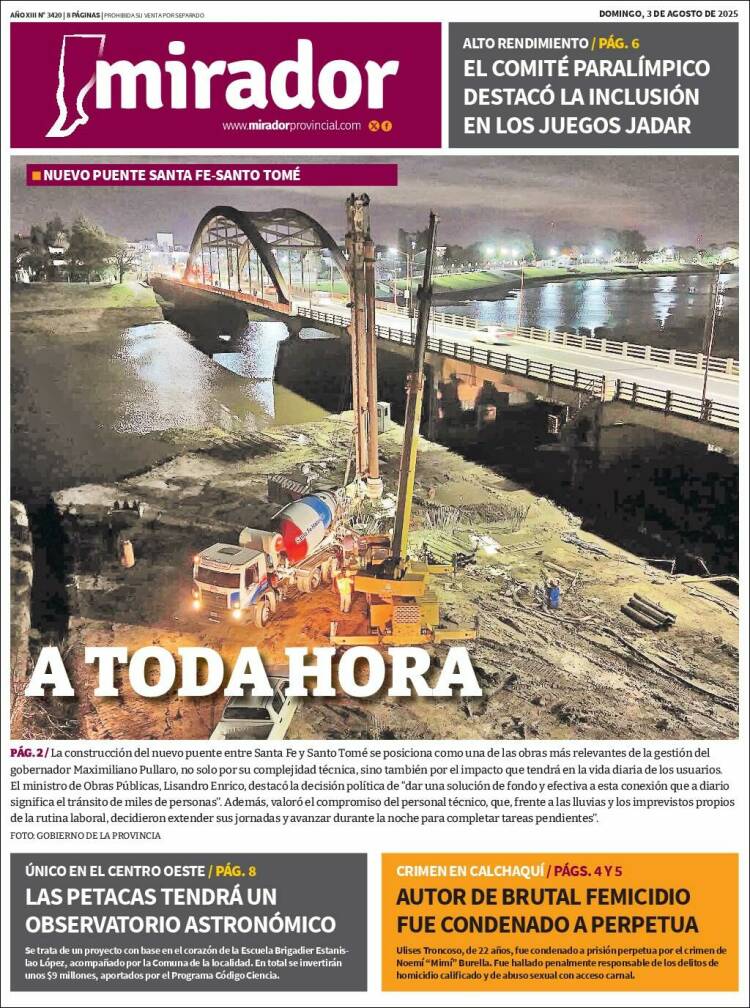 Portada de Mirador Provincial (Argentina)