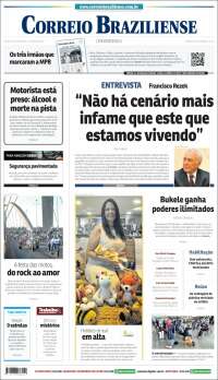 Portada de Correio Braziliense (Brasil)
