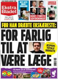 Portada de Ekstra Bladet (Dinamarca)