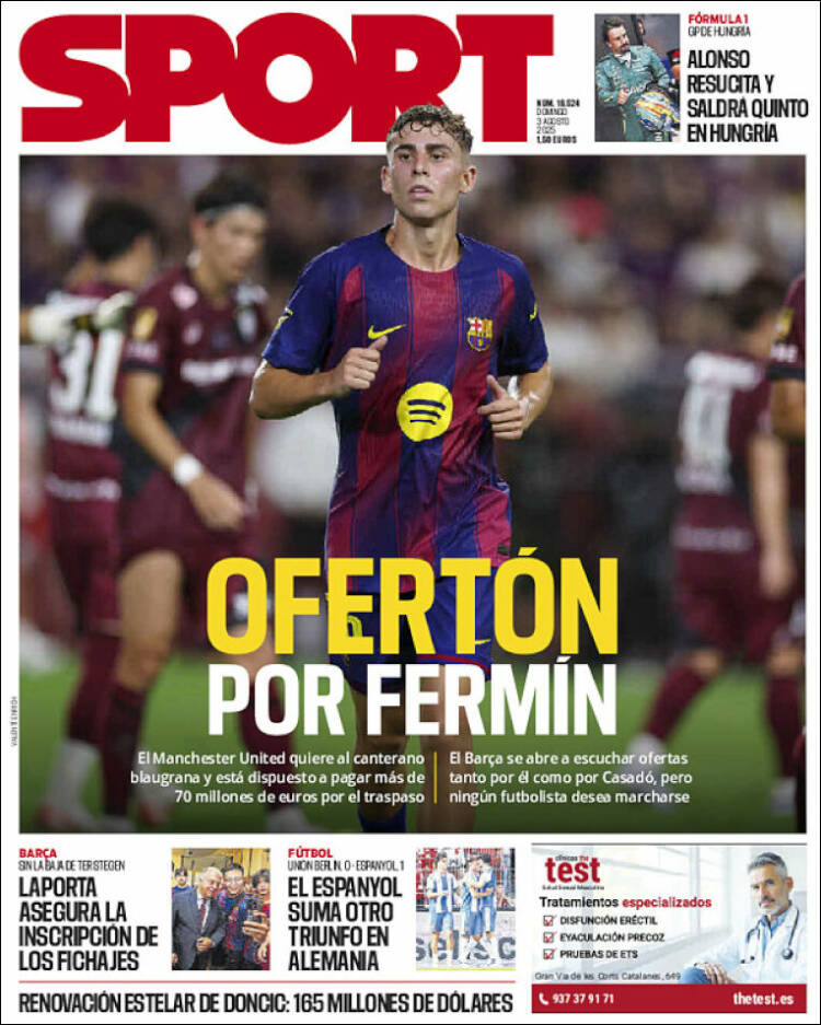 Portada de Sport (Spain)