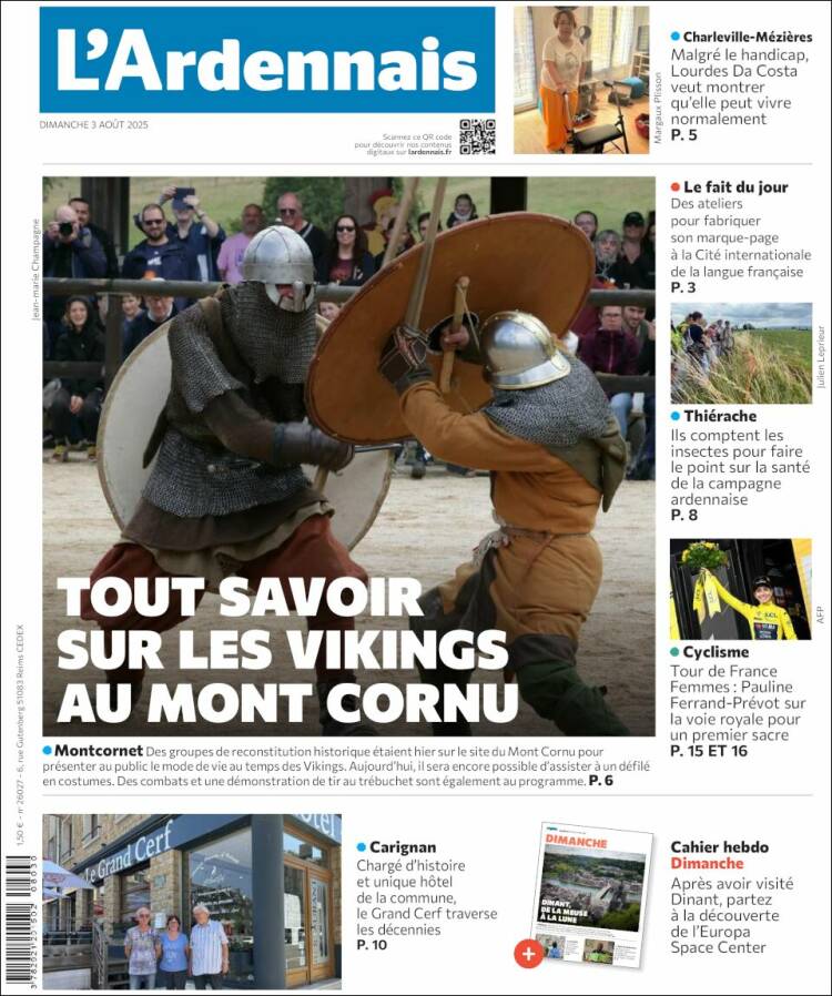 Portada de L'Ardenais (France)