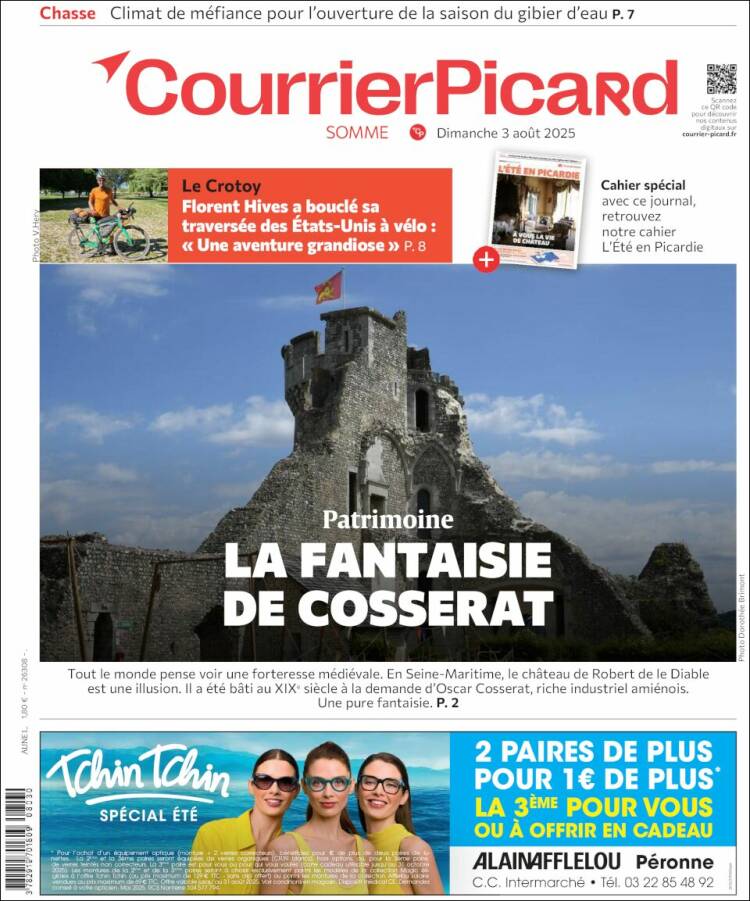 Portada de Courrier Picard (France)