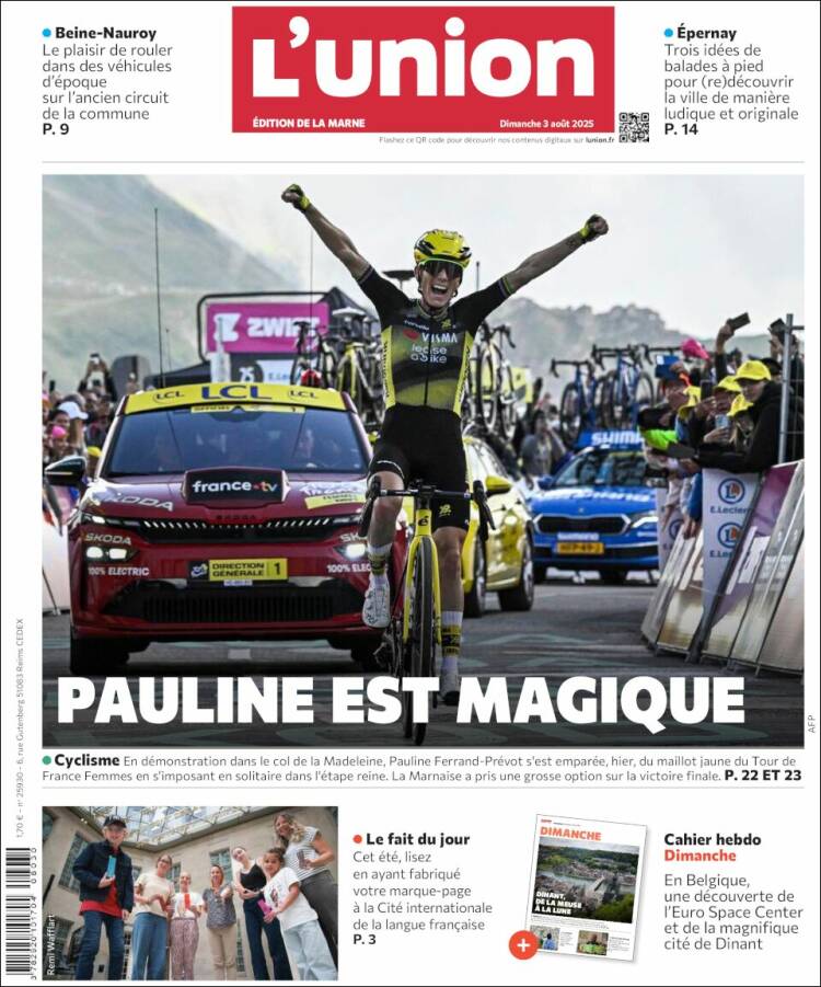 Portada de L'Union (France)