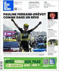 Portada de La Voix du Nord (France)