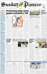 Portada de The Pioneer (India)