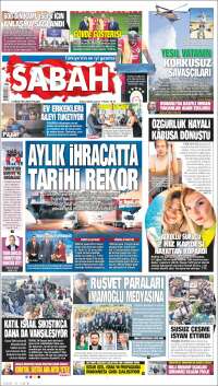 Portada de Sabah (Turkey)