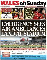 Portada de Western Mail (United Kingdom)