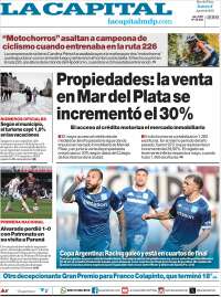 Portada de Diario La Capital - Mar del Plata (Argentina)