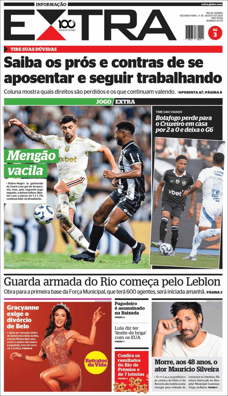 Portada de Extra (Brasil)