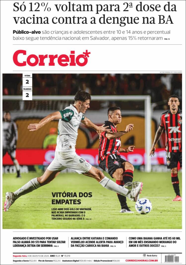 Portada de Correio* (Brasil)