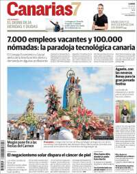 Portada de Canarias 7 (Spain)