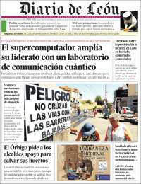 Portada de Diario de León (Spain)
