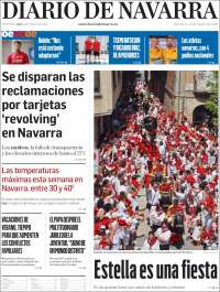 Portada de Diario de Navarra (Spain)