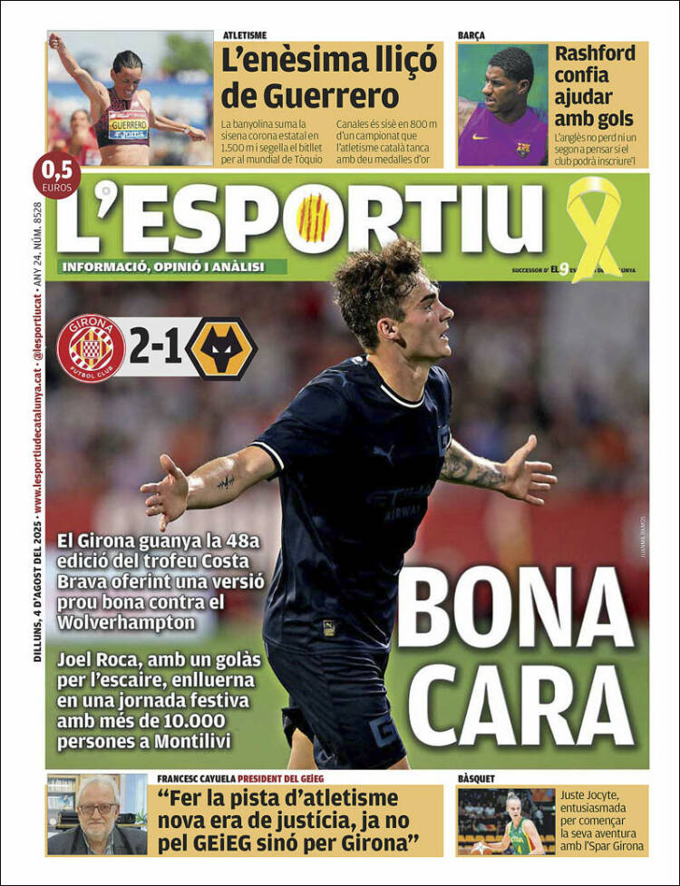 Portada de L'Esportiu : Girona (España)