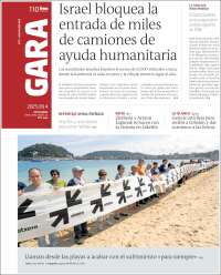 Portada de Gara (Spain)