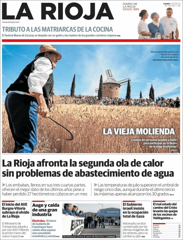 Portada de La Rioja (España)