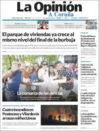 Portada de La Opinión de A Coruña (Spain)