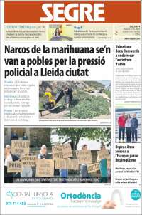 Portada de Segre (Spain)