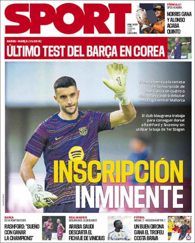 Portada de Sport (Spain)
