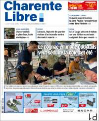 Portada de Charente Libre (France)