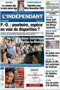 Portada de Le Indépendant (France)