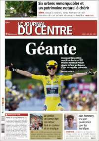 Portada de Le Journal du Centre (France)
