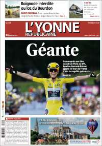 Portada de L'Yonne-Républicaine (France)
