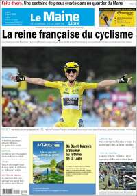 Portada de Le Maine Libre (Francia)