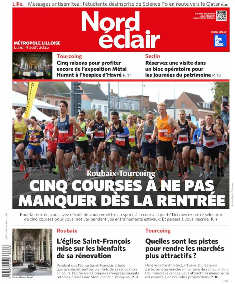 Portada de Nord Éclair (Francia)