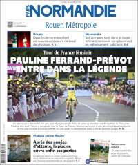 Portada de Paris Normandie (Francia)