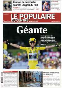 Portada de Le Populaire du Centre (France)