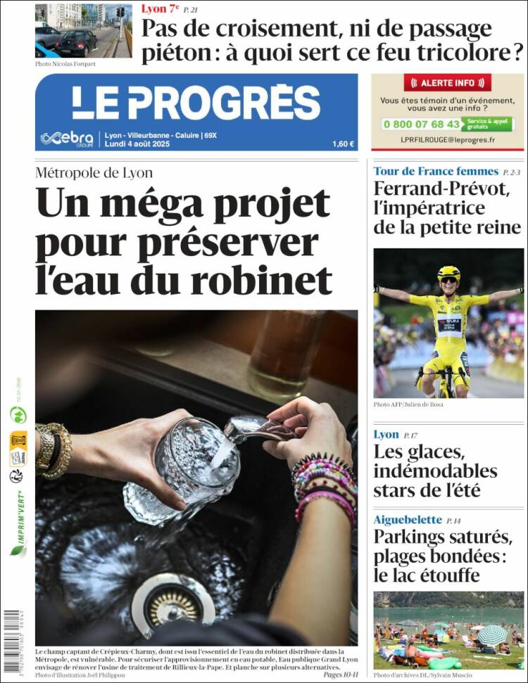 Portada de Progres de Fecamp (Francia)