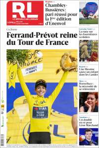 Portada de Le Republicain Lorrain (France)