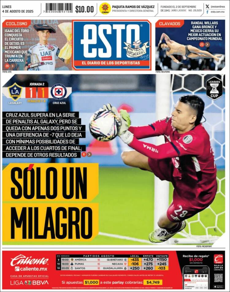 Portada de Esto (México)