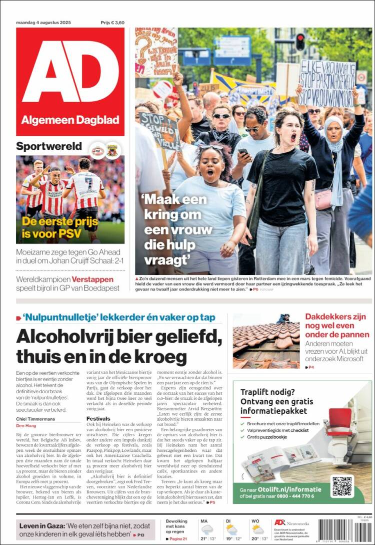 Portada de AD (Países Bajos)
