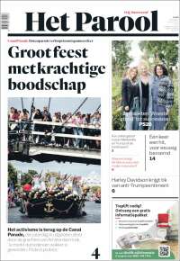 Portada de Het Parool (Países Bajos)