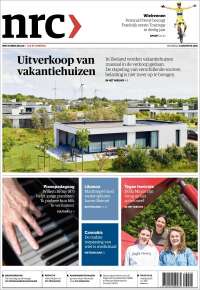 Portada de NRC Handelsblad (Países Bajos)