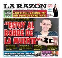 Portada de La Razón (Perú)