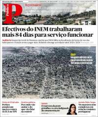 Portada de Público (Portugal)