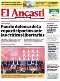 Portada de El Ancasti (Argentina)